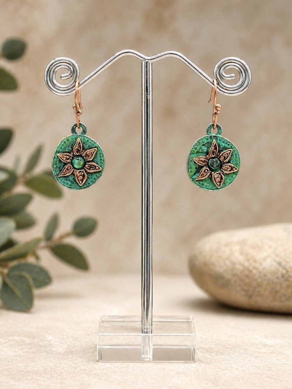 Daisy Drop Earrings - Picture 5 of 5